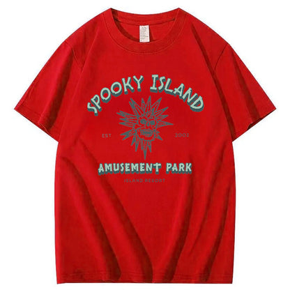 Spooky Island 100% Cotton T-Shirt