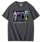Spookey Season  Pattern  Print 100%Cotton T-Shirt