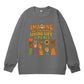 Living Life In Peace Retro Peace & Love Sweatshirt