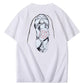Save Me Pattern Crew Neck T-Shirt