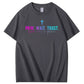 God Has A Plane Pattern  Print 100%Cotton T-Shirt