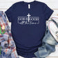 God Is Good All The Time Pattern Round-Neck T-Shirt