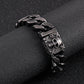 Coutureaura Skull Clasp Cuban Bracelet