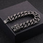 Coutureaura Skull Clasp Cuban Bracelet