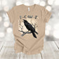 F-Caw-F, Raven, Premium Soft Unisex Tee, Plus Sizes Available