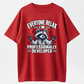 Graphic T-Shirt, Funny Raccoon Print, Everyone Relax I'm Professionally Developed, Vintage Animal Graphic Tee, Casual Everyday Shirt