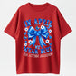 Urbntees In April We Wear Blue Autism Awareness Puzzle Bow Pure Cotton T-Shirt