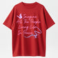 Imagine All the People Living Life in Peace Neon Organic Cotton Unisex T-Shirt