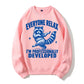 Funny Raccoon Teacher Sweatshirt, Everyone Relax I'm Professionally Developed, Sarcastic Coworker Gift