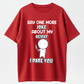 Say One More Joke About My Height Funny Graphic T-Shirt – Unisex Humor Tee