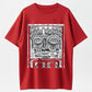 Urbntees Vos Vitae Forma Corpore Mystical Skull Face Organic Cotton Unisex T-Shirt