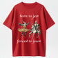 100% Cotton "Born to Jest, Forced to Joust" T-Shirt – Funny Medieval Humor Tee