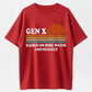 Gen X Raised On Hose Water And Neglect Vintage T-Shirt - 100% Cotton Heavyweight