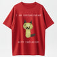 100% Cotton - I Am Contaminated With Radiation Meme Cat Graphic T-Shirt