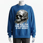 Edgy Skull & Chain Hoodie – 'I Am Who I Am' Bold Design for Nonconformists