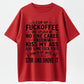 Urbntees Fuckoffee Recipe Sarcastic Humor Organic Cotton Unisex T-Shirt