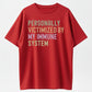 Personally Victimized By My Immune System Shirt Women Funny Autoimmune Graphic Tee