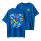 Urbntees Support Squad Autism Awareness Puzzle It's OK to Be Different Cotton T-Shirt