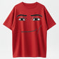 Cute and Funny Face Print Roblox Man Face T-Shirt