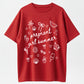 Pregnant Girl Summer Cute Beach Summer Maternity Washed T-Shirt
