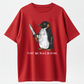 Flight Was Never An Option Shirt, Funny Penguin Knife Tee, Sarcastic Dark Humor Gift