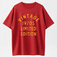 Urbntees Vintage 1970s Limited Edition Retro Organic Cotton Unisex T-Shirt