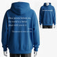 100% Cotton 'Dear Person Behind Me' Kindness Message Graphic Hoodie