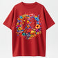 Bohemian Wreath Love & Peace Spirit T-Shirt