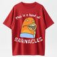 This Is a Load of Barnacles Funny SpongeBob Style Organic Cotton Unisex T-Shirt