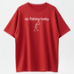 Humorous Men's Fishing T Shirt with No Fishing Today Quote Soft Breathable Crew Neck Tee for Casual and Outdoor Use