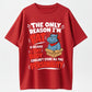 100% Cotton Funny Hippo Personality Graphic T-Shirt Plus Size