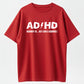 100% Cotton "ADHD Highway To... Hey Look A Squirrel!" Funny Rock Style Quote T-Shirt