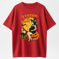 Women's Short Sleeve Casual Cotton Crew Neck Graphic T-Shirt - Pregnancy Clothes, Halloween Baby Announcement Costume, Fall Mama-To-Be Gift