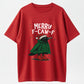 F-CAW-F Raven in Holiday Style – Funny Dark Christmas Sweatshirt