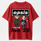 Oasis x Wallace & Gromit Britpop Nostalgic Tour T-Shirt