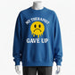 Humorous Therapy Meme Hoodie – 'My Therapist Gave Up' Melting Smileys Design for Sarcastic Personalities
