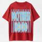 Urbntees Motherhood Bold Striped Retro Organic Cotton Unisex T-Shirt