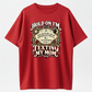 "Hold On I'm Texting My Mom" Ouija Graphic Halloween T-Shirt, Funny Print Holiday Wear, Graphic Shirts