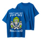Urbntees Don't Like Me Fuck Off Problem Solved Green Beanie Skull Graphic Tee