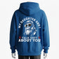 Father and Daughter Sarcastic My Daughter and I Talk Sh*t About You Hardcore Hoodie