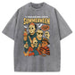 I Freaking Love Summerween Pattern Crew Neck T-Shirt