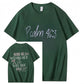 Dual-Sided Inspirational Design "GOD IS WITHIN HER SHE WILL NOT FALL" Retro Vintage Loose Fit Unisex Top for Men & Women