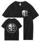 We Are People 1776 Skull Pattern Print 100%Cotton T-Shirt
