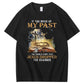 Bring Up My Past  You Should Know That  Pattern Print Crew Neck T-Shirt