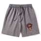 Fashion Skull Japanese Washed Shorts