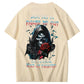 Don't Try To Figure Me Out Skull Pattern  Print 100%Cotton T-Shirt