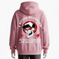 Edgy Skull Graphic Hoodie – 'I Never Question' Bold Design for Unique Street Style