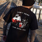 DON’T DRINK THE KOOL AID Skull Drinks Black Print T-shirt