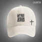 If You Bring Up My Past You Should Know That Jesus Dropped The Charges Funny Art Print Unisex Distressed Cotton Washed Art Print Hat