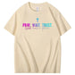 God Has A Plane Pattern  Print 100%Cotton T-Shirt